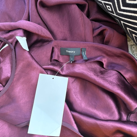 NWT, Theory Dark Wine Midi - Picture 7 of 7